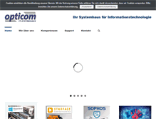 Tablet Screenshot of opticom.it